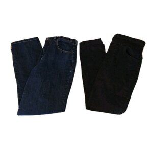 Gloria Vanderbilt  Women's Size 8 Petite Short Lot Of 2 Blue Jeans 28x27